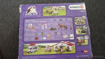 Schleich micí box a stak pro koniky - 2