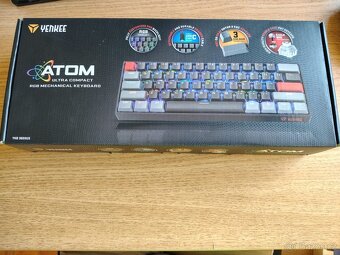 Mechanická klávesnice Yenkee ATOM - 2