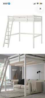 Ikea patrová postel masiv borovice - 2