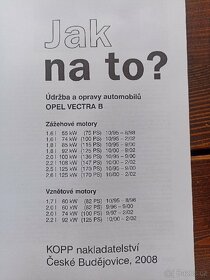 Kniha Jak na to? Opel Vectra B - 2