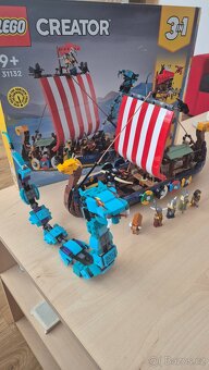 LEGO 31132 Vikingská loď a mořský had -Creator 3v1 - 2