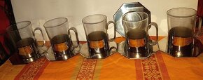 Zepter sada hrnků s talířky 5 ks + jeden talířek - 2