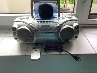 1x rádio s magnetofón + CD přehrávačem - 2
