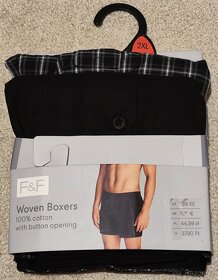 Pánské trenky 2XL - Woven Boxers - 2