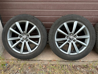 Originální alu kola volkswagen merano antracit 5x112 - 2
