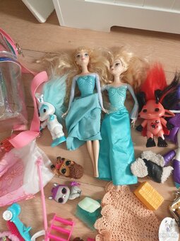 Panenky Barbie my little pony lol suprice disney a doplňky - 2