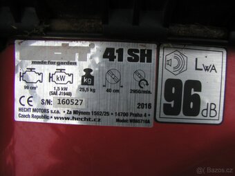 Benzínová sekačka Hecht SH41 - 2