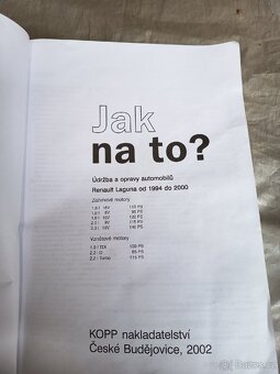 Kniha jak na to renault laguna - 2