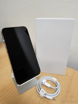 iPhone 13 Pro 128 Gold, velmi pěkný stav, 12 měsíců záruka - 2