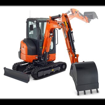 Půjčovna / pronájem minibagr / bagr / traktorbagr - 2