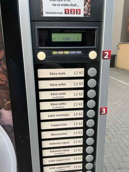 Nápojový automat – kávomat Rhea Sagoma H/6 - 2