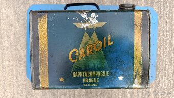 CAROIL- předválečná plechovka po oleji - 2