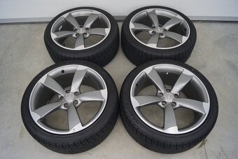 Audi Rotor- originál kola R19 5x112 včetně pneu 255-35-r19 - 2