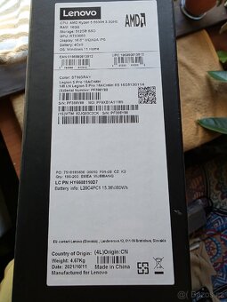 Prodám Lenovo Legion 5 Pro 16ACH6H - 2