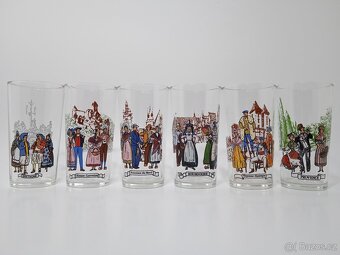 6x Sklenice od francouzské retro hořčice - 2