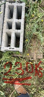 Betonové tvárnice 50x20 - 2