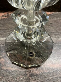 Skleněný podstavec asi pod lampu - Bohemia krystal - 2
