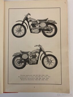 ESO MC 250, 350, 500 -instrukční knížka original - 2
