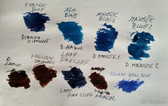 Inkousty do plnicích per (vhodné pro jakékoli pero) - 2