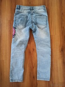 Džíny jednorožec vel. 116 - 2