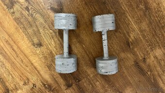 Prodám činky 14kg - 2