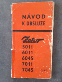 Originál příručky a katalogy Zetor - 2