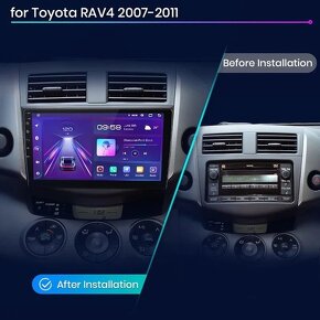 Android autorádio s navi pro TOYOTA RAV4 (2007-2011) - 2