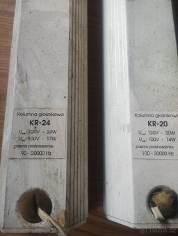 Sloupove reproduktory - 2