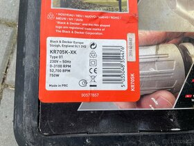 BLACK&DECKER KR705K-XK příletová vrtačka - 2