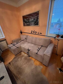 Sedací souprava do tvaru L - 2