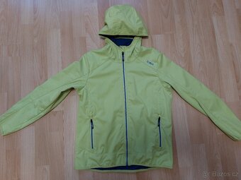 Nová jarní softshellová bunda CMP, 146, zeleno-žlutá - 2