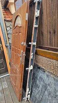 Plechové vchodové dveře - 2