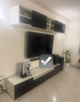 🖤 Ikea Besta - TV stěna 240 cm - 2