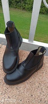 FOUGANZA - jezdecká dětská perka vel.34 (kůže) - 2