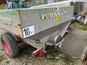 Sběrný vůz na hrozny Fuhrmann kovová korba - 2