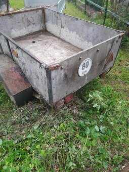 Přívěsný vozík za auto - 2