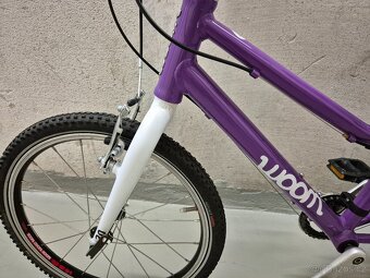 Dětské kolo Woom 4 fialové - 2