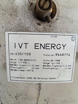 IVT akumulační nádrž 450/150 - 2