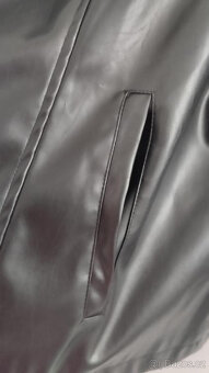 DÁMSKÁ KOŽENKOVÁ BUNDA vel.52/ xxxxl - 2