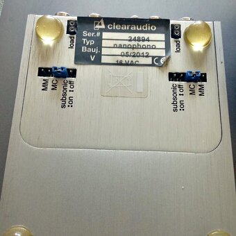 předzesilovač Clearaudio Nanophone - 2