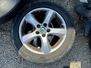 Alu kola Škoda Fabia II 5x100 R15 - 2