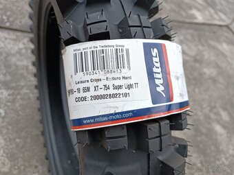 Pneu MITAS XT-754 Super Light TT 120/90-18 Nová - 2