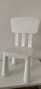 Dětský stoleček s židličkou Ikea - 2