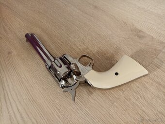 Vzduchový revolver Colt Single Action Army SAA .45 nikl - 2