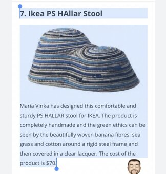 Taburet IKEA - 2