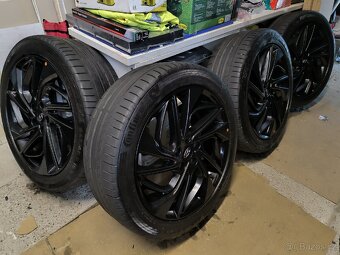 Alu kola Hyundai Tucson 5x114,3 r19 Originál,245/45/19+ TPMS - 2