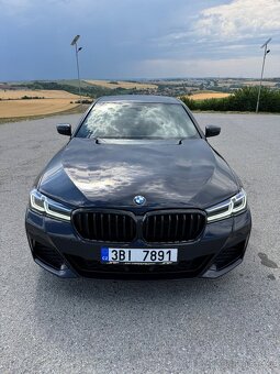 BMW 5 M,540D,xDrive,2022,78 tkm,DPH,LASER, plná výbava - 2