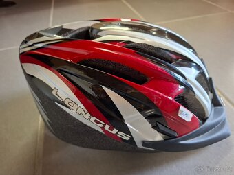 -NOVÁ- Cyklo helma na kolo Longus vel. S/M 55 – 57 cm, s-č - 2
