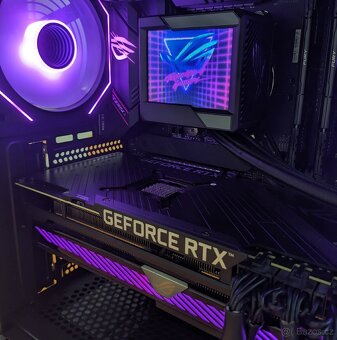 Herní PC ROG STRIX - RTX 3080, R7 5700X, 32GB RAM, ZÁRUKA - 2