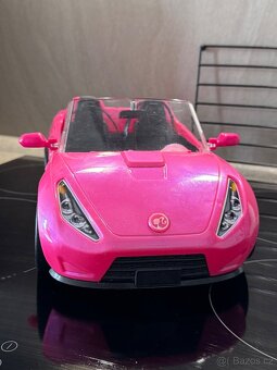 Barbie růžový kabriolet - 2